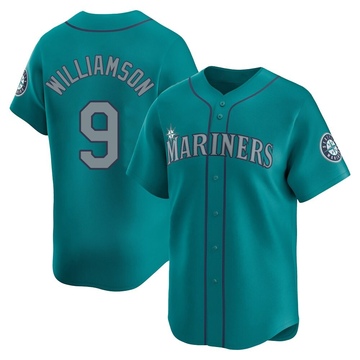 Ben Williamson Men's Limited Seattle Mariners Aqua Alternate Jersey