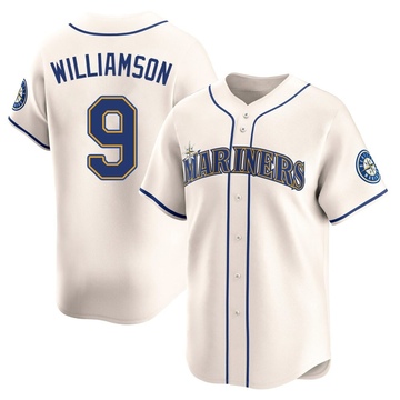 Ben Williamson Men's Limited Seattle Mariners Cream Alternate Jersey