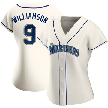Ben Williamson Women's Authentic Seattle Mariners Cream Alternate Jersey