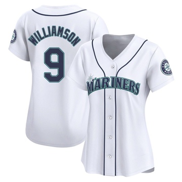 Ben Williamson Women's Limited Seattle Mariners White Home Jersey