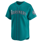 Nick Davila Men's Limited Seattle Mariners Aqua Alternate Jersey